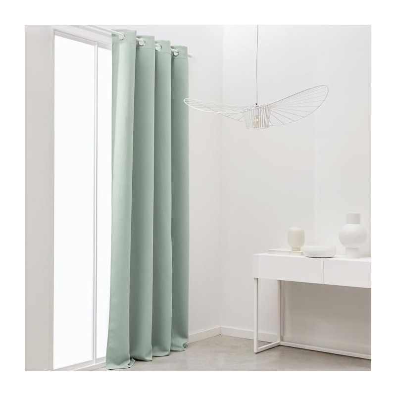 Rideau TODAY Polyester Vert clair (140 x 240 cm)