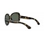 Ray-Ban Lunettes de Soleil JACKIE OHH II RB 4098 Transparent Tortoise/Grey Green 60/14/135 femme