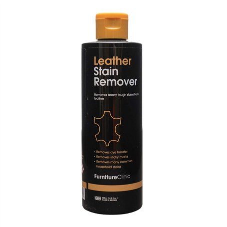 Détachant Cuir Furniture Clinic 250ml – Supprime les Taches Tenaces Comme les Taches de Vêtements Déteints