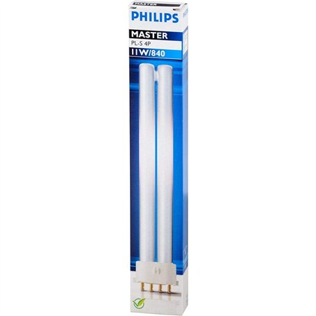 Ampoule Master PL-S - 11 W - 4 broches 2G7 - 4000 k - Philips