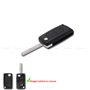 Replacement 2 button flip key fob case for Citroen C2 C3 Berlingo remote flip key by Remotefobcentre
