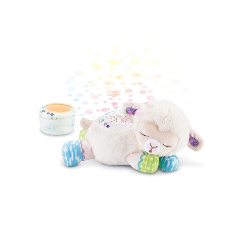 Vtech Baby MANON, LUMI MOUTON NUIT ÉTOILÉE 3 EN 1