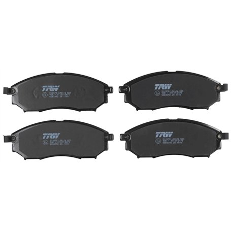 TRW GDB3392 Kit De Plaquettes De Frein Frein à Disque COTEC pour Nissan QASHQAI I (J10