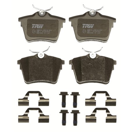 TRW GDB1596 Kit De Plaquettes De Frein Frein à Disque COTEC pour Peugeot 407 (6D_) 2004-2011 Essieu Arrière et autres véhicules