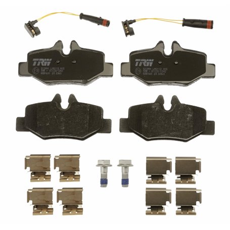 TRW GDB1601 Kit De Plaquettes De Frein Frein à Disque COTEC pour Mercedes-Benz Vito Autobus/Autocar (W639) 2003 - Essieu Arrière