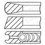 Goetze Engine 08-135300-00 Jeu de segments de pistons