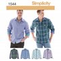 Simplicity 1544 Taille AA pour Homme avec Variations Patron de Couture en Tissu