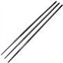 AERZETIX – C54257-3x Limes rondes d'affûtage à main pour chaîne de tronçonneuse - 3/16" ∅4.8mm - affûtage gouge aiguiseur