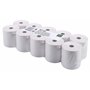Exacompta - Réf. 40713E - Lot de 10 bobines pour machine à calculer et caisse 70x70 mm - 1 pli offset économique 60g/m2. - Métra