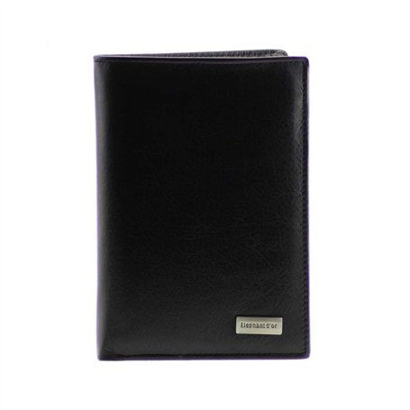 Portefeuille design Portefeuille homme cuir noir N1335 Cadeau homme