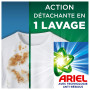 Ariel Lessive Poudre Dissolution Rapide 2.2kg, 40 Lavages, Alpine, Avec technologie anti-résidu, élimine les taches en 1 seul la