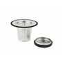 Bredemeijer 1491 Universal Filtre à Thé avec Repos Acier Inoxydable/Silicone
