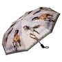 VON LILIENFELD® Parapluie de Poche Résistant au Vent Pliant Chevaux sauvages Ouverture et Fermeture Automatique Mini Légèrement