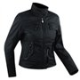 Blouson Textile Nylon Impermeable Chaud Etanche Protections CE Femme Noir M