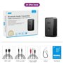 August MR250 Transmetteur Bluetooth TV Jack 3.5mm - Adaptateur Audio Bluetooth 5.2 et aptX pour TV PC Projecteur HiFi - Batterie
