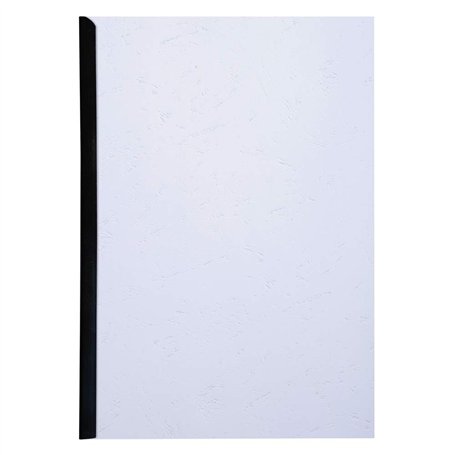 Exacompta - Réf. 2784C - Paquet de 100 plats en carte rigide recyclée grain cuir 270g/m2 pour couvertures Forever - format à cla