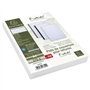 Exacompta - Réf. 2784C - Paquet de 100 plats en carte rigide recyclée grain cuir 270g/m2 pour couvertures Forever - format à cla