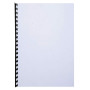 Exacompta - Réf. 2784C - Paquet de 100 plats en carte rigide recyclée grain cuir 270g/m2 pour couvertures Forever - format à cla