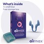 Airmax dilatateur nasal | 76% plus d'air | Anti ronflement | Respiration nasale libre pendant votre sommeil | Pack 3 mois - 1X T