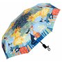 VON LILIENFELD Parapluie de poche Ouverture Automatique Résistant au Vent Pliant Rosina Wachtmeister: Dolce Vita Mini Art Chat