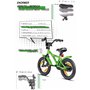 PROMETHEUS BICYCLES Velo Enfant 4 Ans Garcon vélo Fille 14 Pouces a Roulette pour 3 a 5 Ans - BMX en Vert
