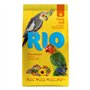 RIO Aliment Complet pour Grandes perruches | 1 kg | pour inséparables et calopsittes | pour Soutenir Le Bien-être | avec des gra