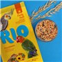 RIO Aliment Complet pour Grandes perruches | 1 kg | pour inséparables et calopsittes | pour Soutenir Le Bien-être | avec des gra