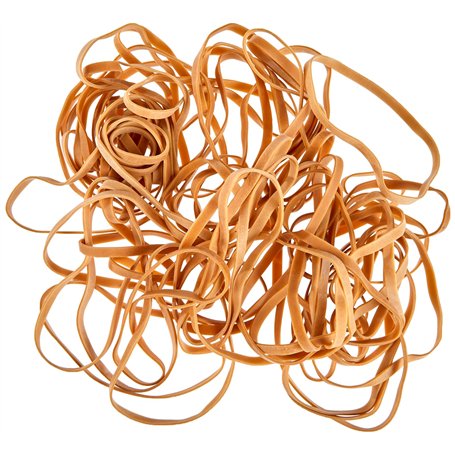 Apli 12862 - Bracelets élastiques en Caoutchouc 120 x 5 mm en Sachet de 100 g