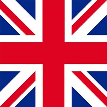 BANDANA Drapeau Royaume-Uni 50x50cm - Drapeau anglais - UK - Grande Bretagne 50 x 50 cm - AZ FLAG