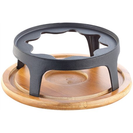 Rosenstein & Söhne Support pour caquelon à fondue - 24 cm