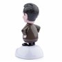 Puckator FF46 Figurine Solaire Mr Bean, 5,5 x 5 x 10,5 cm, Kaki/Blanc/Rose/Rouge/Noir