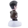 Puckator FF46 Figurine Solaire Mr Bean, 5,5 x 5 x 10,5 cm, Kaki/Blanc/Rose/Rouge/Noir