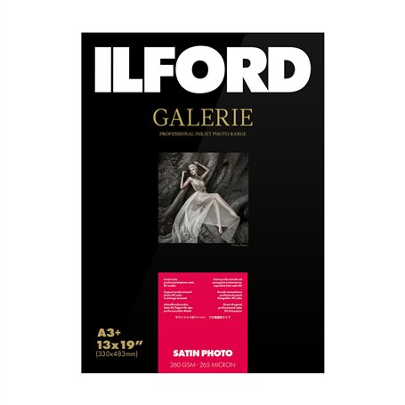 Ilford Galerie Lustre Satiné Feuilles de Papier Photographique