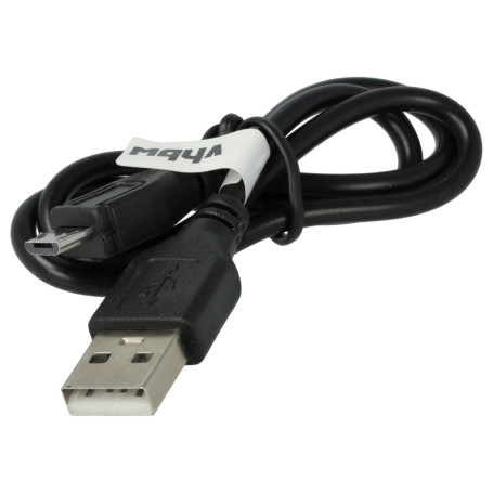 vhbw Câble de données USB (USB standard type A vers appareil photo) compatible avec Nikon CoolPix P610