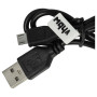 vhbw Câble de données USB (USB standard type A vers appareil photo) compatible avec Nikon CoolPix P610, P900, S33, S7000, S9900,