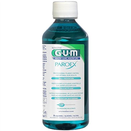 GUM Paroex Bain de bouche 0.06% CHX 500ml