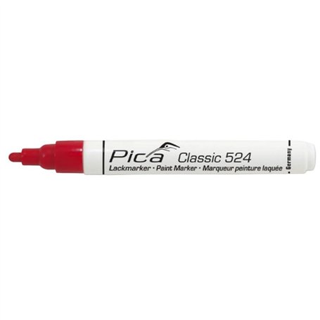 PICA 524/40 - Marcador Permanente Classic Rojo