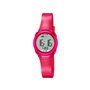 CALYPSO K5677/4 Montre numérique Unisexe avec écran LCD et Bracelet en Plastique Rose