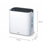 Beurer LR 330 Purificateur d'air confort, purification et humidification de l'air en un seul appareil, climat ambiant idéal pour