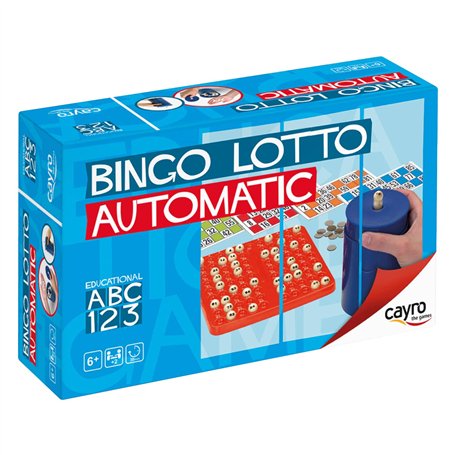 Cayro - Bingo - + 6 Ans - Modèle Automatique - Jeu De Société Amusant - pour Enfants Et Adultes - Comprend 48 Cartes Différentes