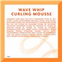 Cantu - Mousse Coiffante Wave Whip - Définition des Boucles Naturelles - Anti-Frisottis et Nourrissant - Sans Sulfates, Silicone