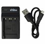 vhbw Chargeur USB de Batterie Compatible avec Sony Cybershot DSC-W80