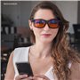 Swanwick Sleep UK - Lunettes anti-lumière bleue - Lunettes pour activité numérique (smartphone, ordinateur, jeux vidéos) - Pour 