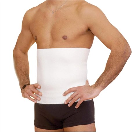 BODYPERFECT Ceinture lombaire chauffante Laine Abdominale Homme Femme Gaine ventre plat SMALL