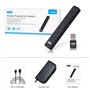 August LP210 - Télécommande PowerPoint Présentation Pointeur Laser Rechargeable - Diapo Ordinateur USB sans Fil Keynote Prezi Sl