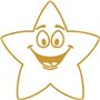 Colop Tampon de motivation Étoile dorée