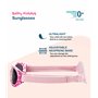 Kiddus Lunettes de Soleil Baby pour Nouveau-nés Bébé Garçon Fille. De 0 mois à 2 ans. Protection Solaire UV400. Bande Réglable e