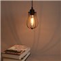 Chrasy E27 Rétro Metal Suspensions Luminaire Cage Vintage Plafonnier Luminaire Cage Lumière Eclairage de Plafond Lustre Pendante