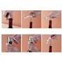 Tire-bouchons pour serveurs - GWCLEO High-grade tout-en-un Premium acier inoxydable Tire-bouchon, ouvre-bouteille et coupe-papie