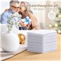 Mouchoirs en Tissu 100% Coton Lavable en Machine